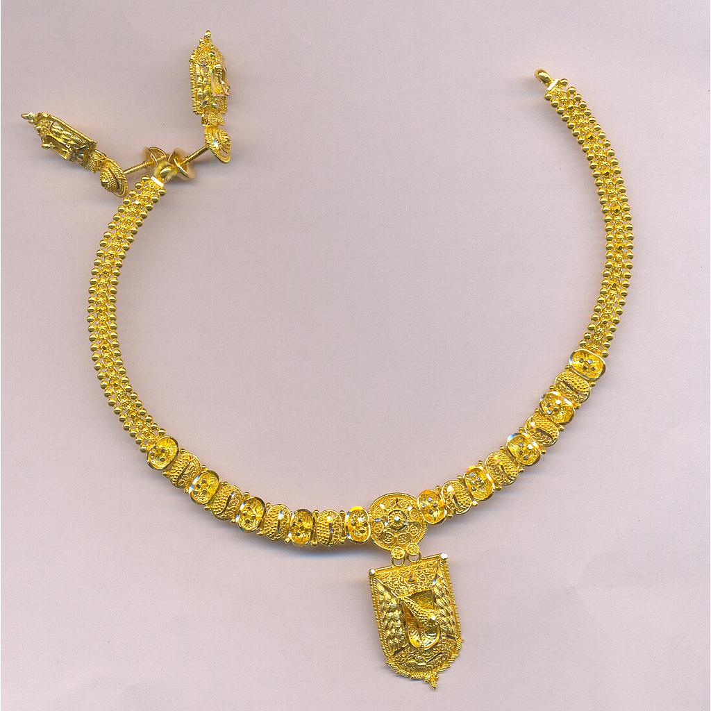GOLD HALF SET ROUND PLAIN GENERAL