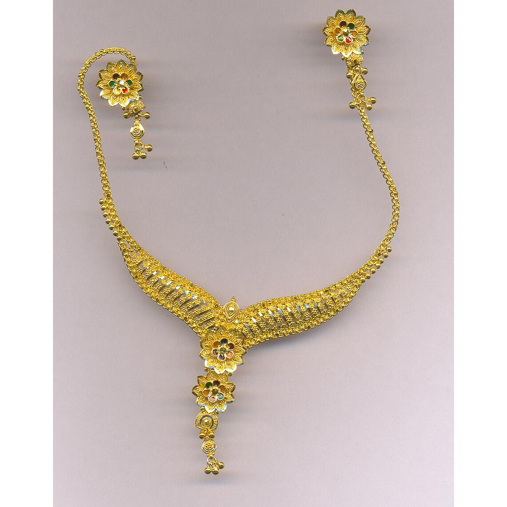 GOLD HALF SET ROUND PLAIN GENERAL