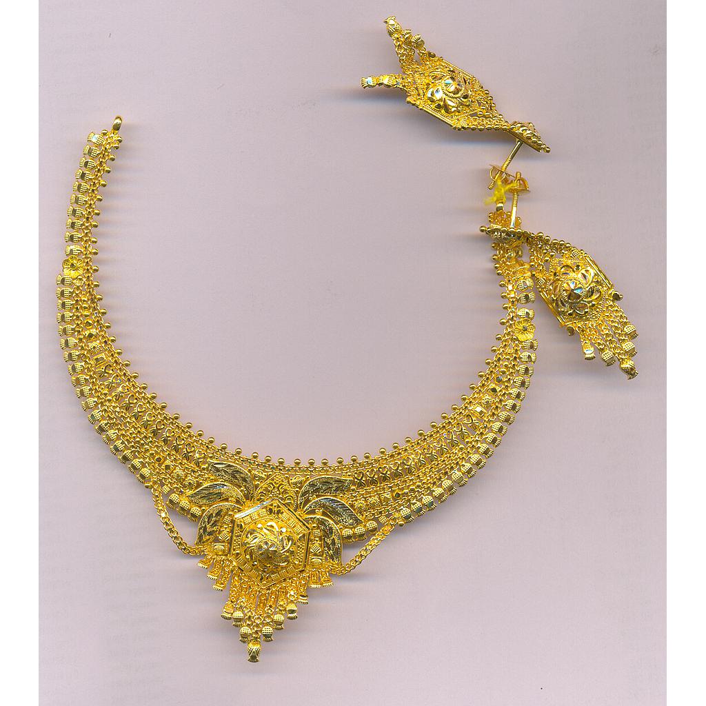 GOLD HALF SET ROUND PLAIN GENERAL