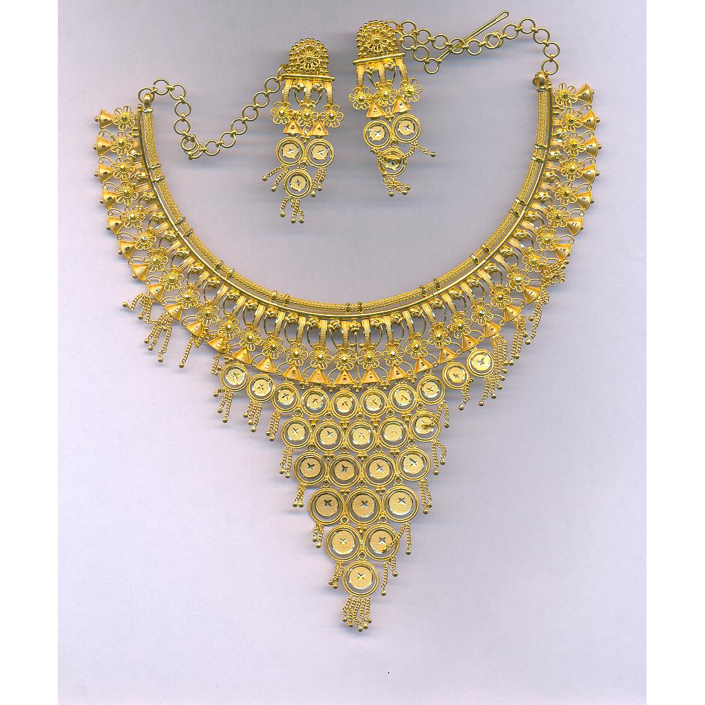 GOLD HALF SET ROUND PLAIN GENERAL