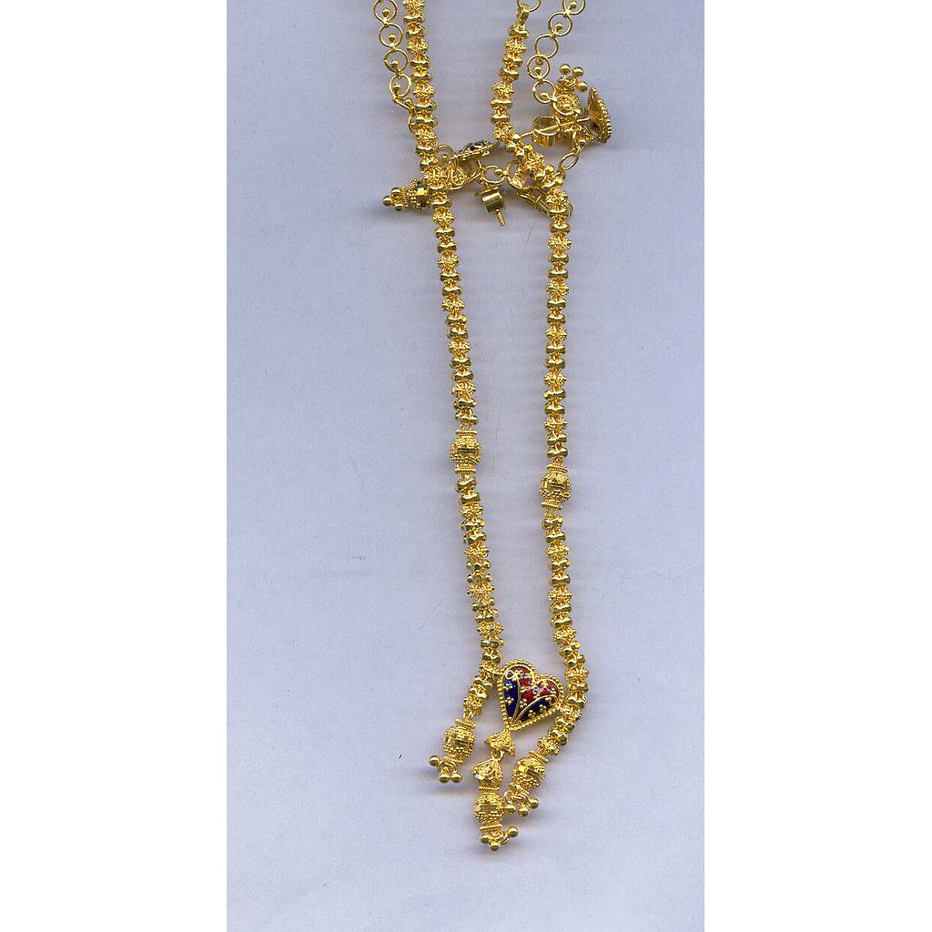 GOLD HALF SET ROUND PLAIN GENERAL