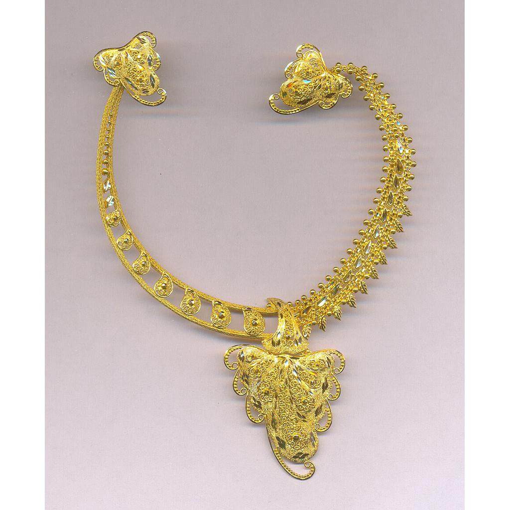 GOLD HALF SET ROUND PLAIN GENERAL