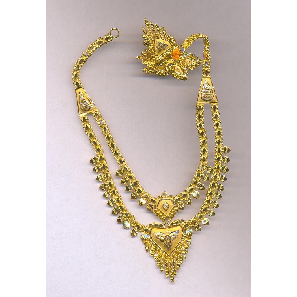 GOLD HALF SET ROUND PLAIN GENERAL