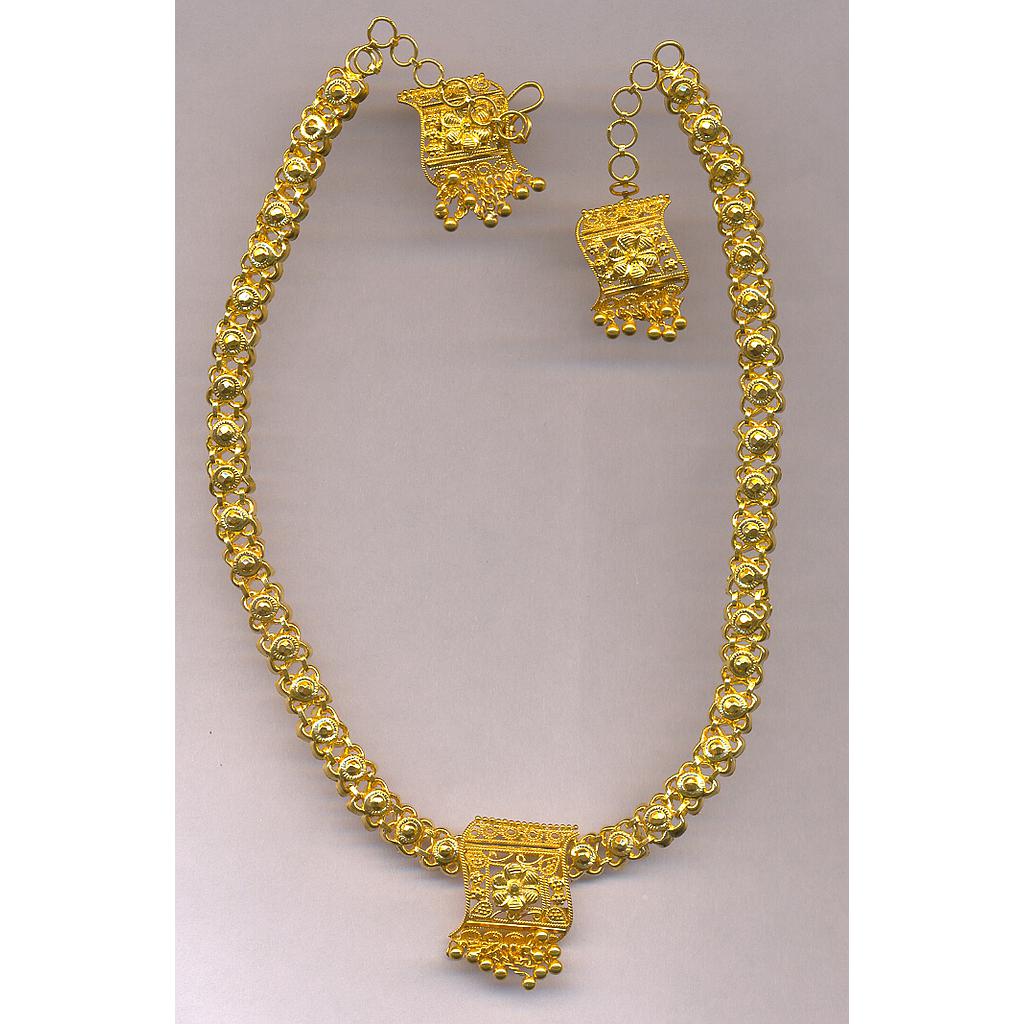 GOLD HALF SET ROUND PLAIN GENERAL