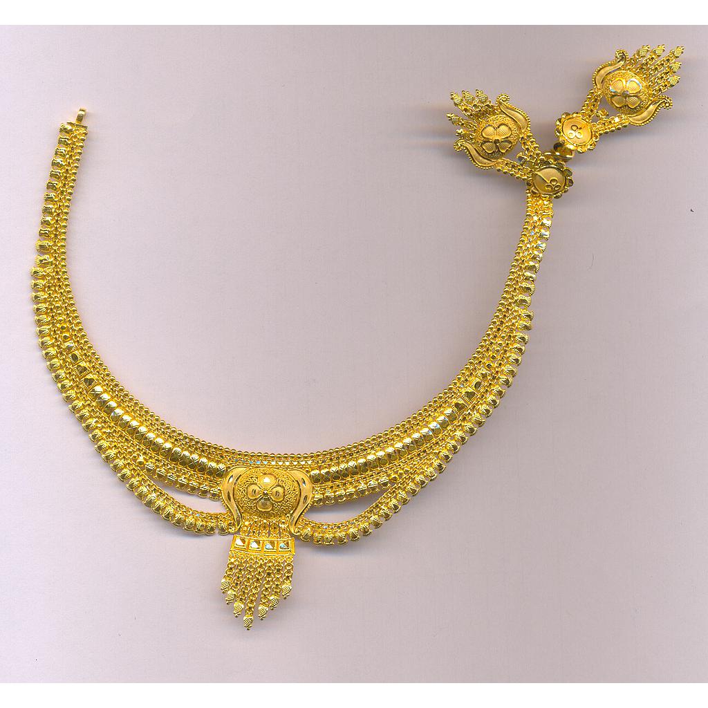 GOLD HALF SET ROUND PLAIN GENERAL