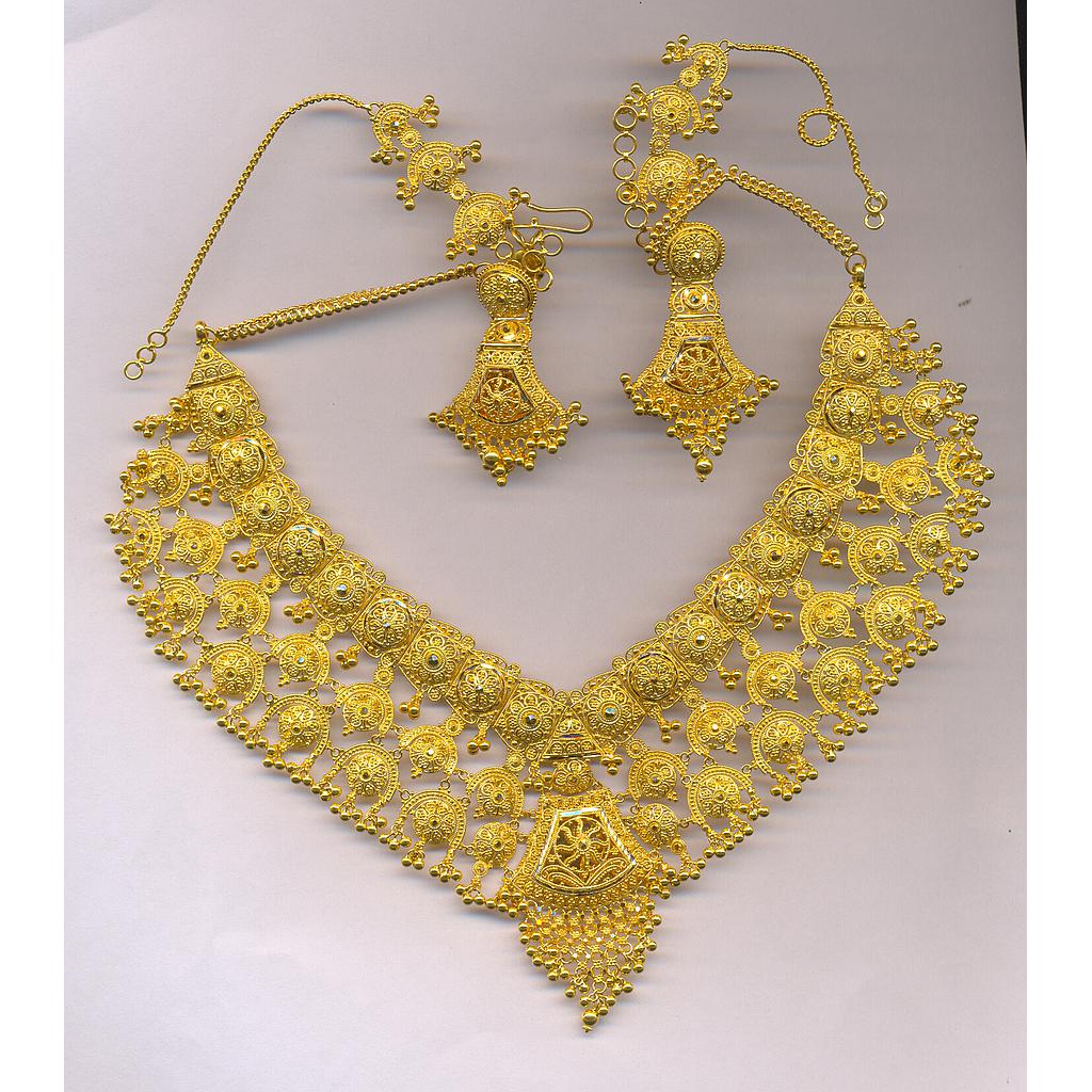 GOLD HALF SET ROUND PLAIN GENERAL