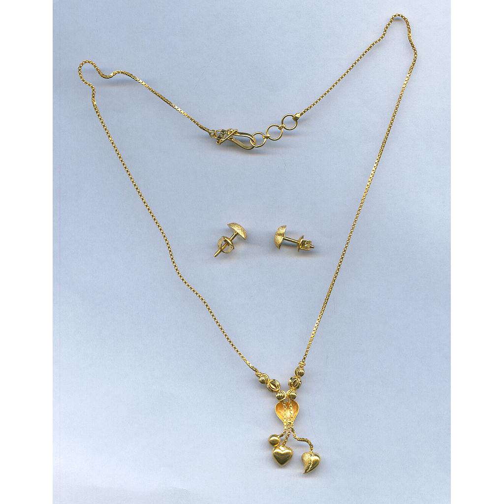 GOLD HALF SET ROUND PLAIN GENERAL