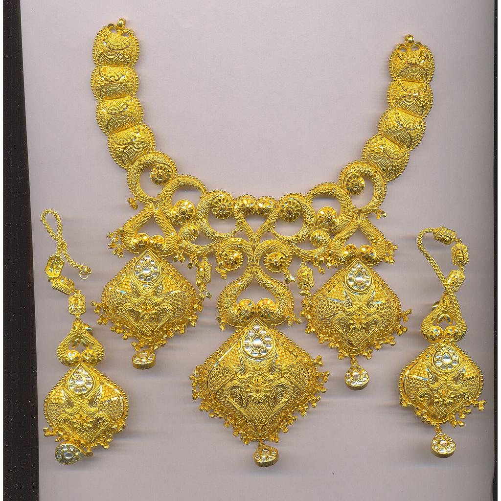 GOLD HALF SET ROUND PLAIN GENERAL