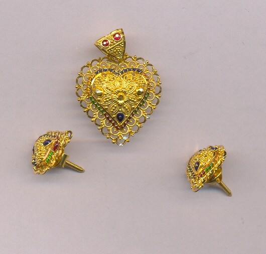 GOLD HALF SET ROUND PLAIN GENERAL