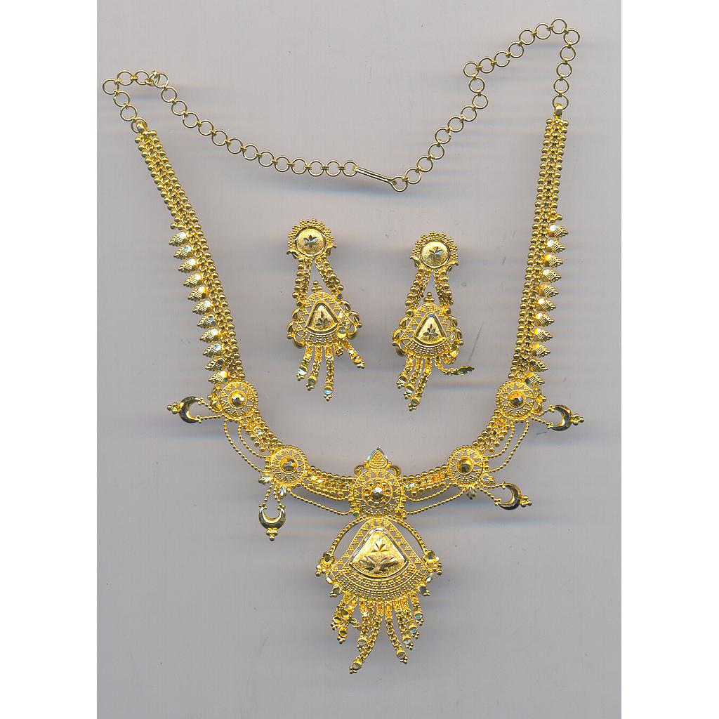 GOLD HALF SET ROUND PLAIN GENERAL