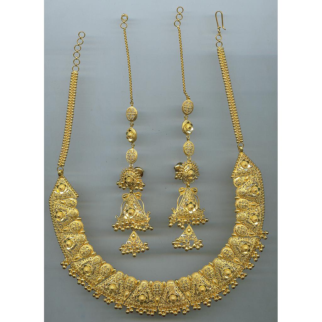 GOLD HALF SET ROUND PLAIN GENERAL