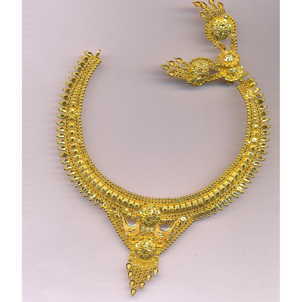 GOLD HALF SET ROUND PLAIN GENERAL