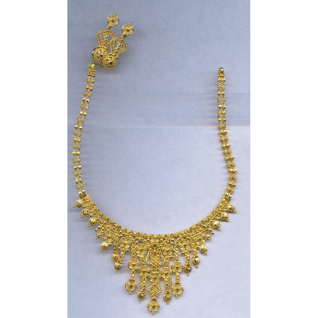 GOLD HALF SET ROUND PLAIN GENERAL