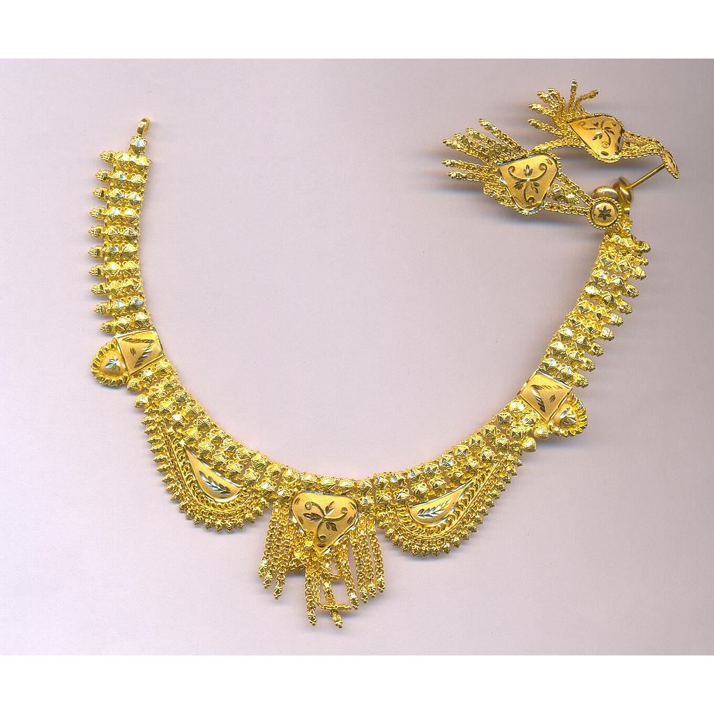 GOLD HALF SET ROUND PLAIN GENERAL
