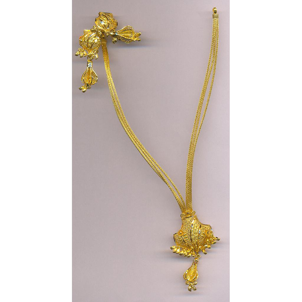 GOLD HALF SET ROUND PLAIN GENERAL