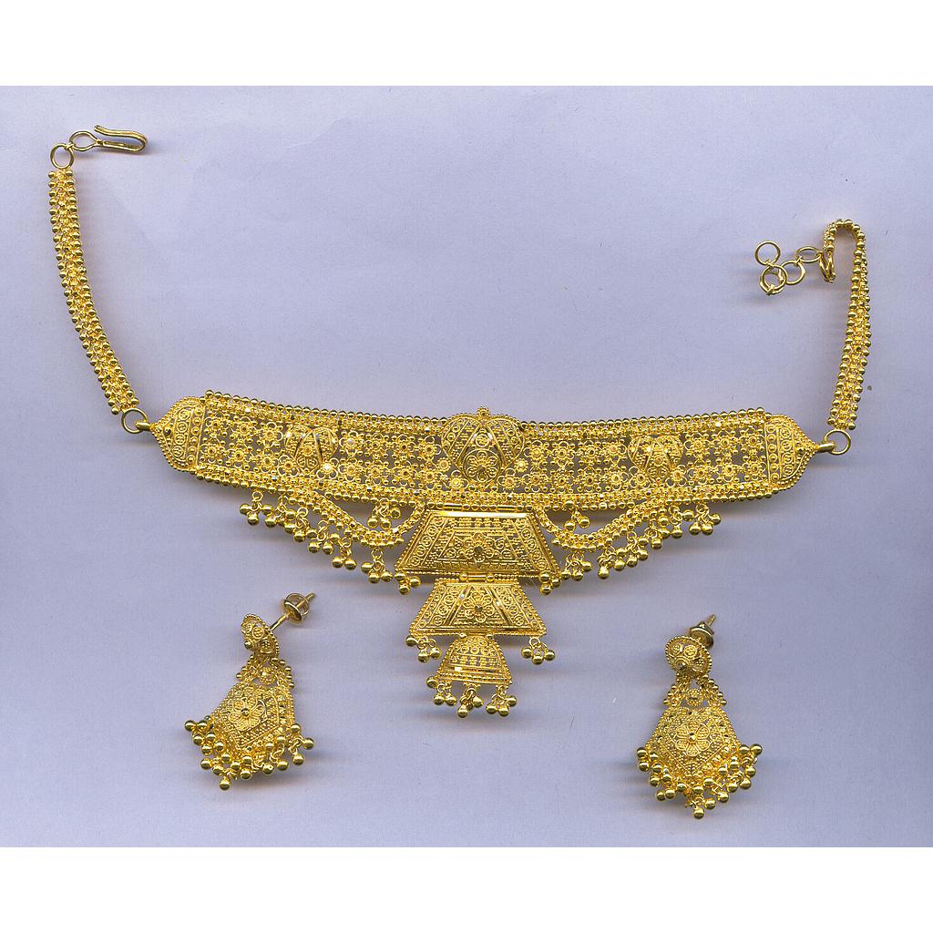 GOLD HALF SET ROUND PLAIN GENERAL