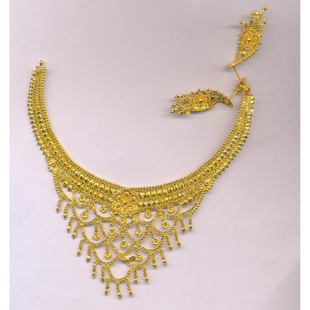GOLD HALF SET ROUND PLAIN GENERAL