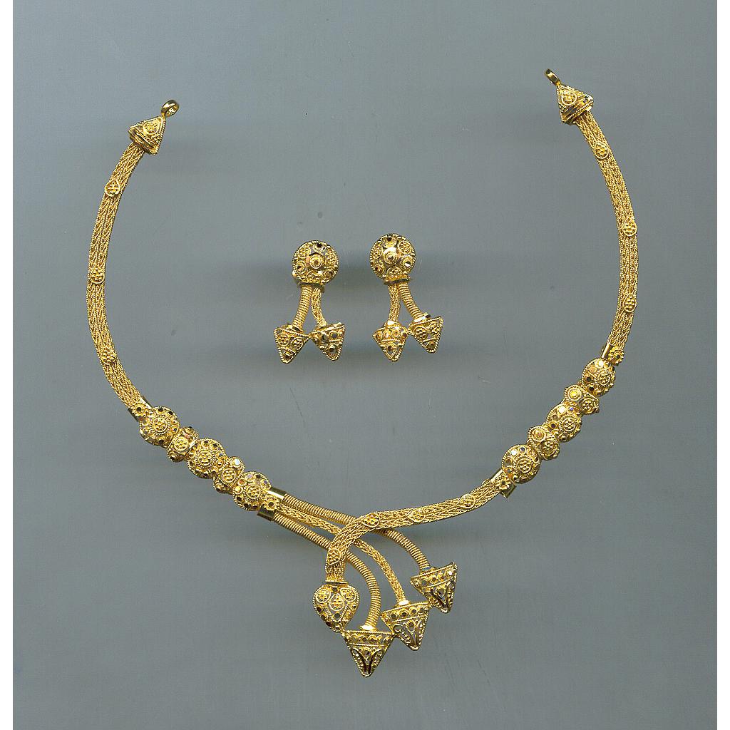 GOLD HALF SET ROUND PLAIN GENERAL