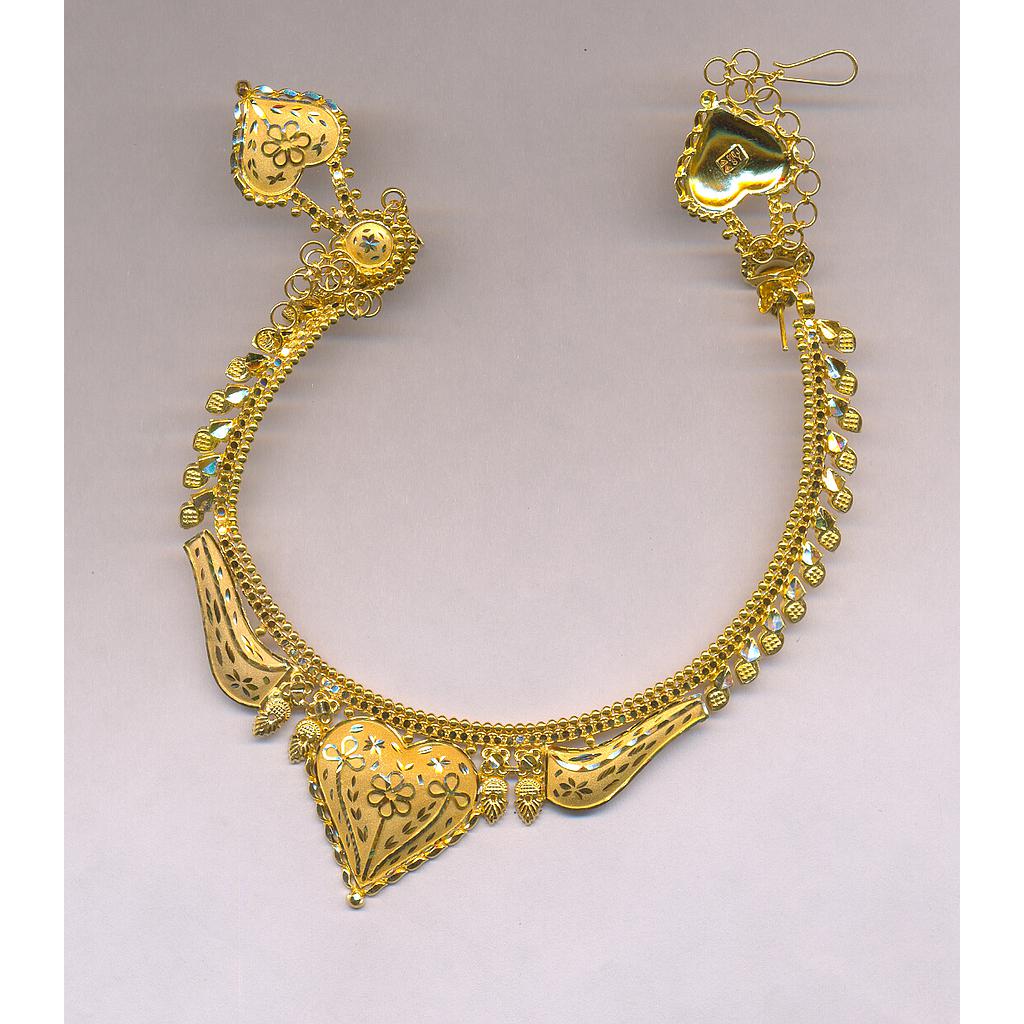 GOLD HALF SET ROUND PLAIN GENERAL