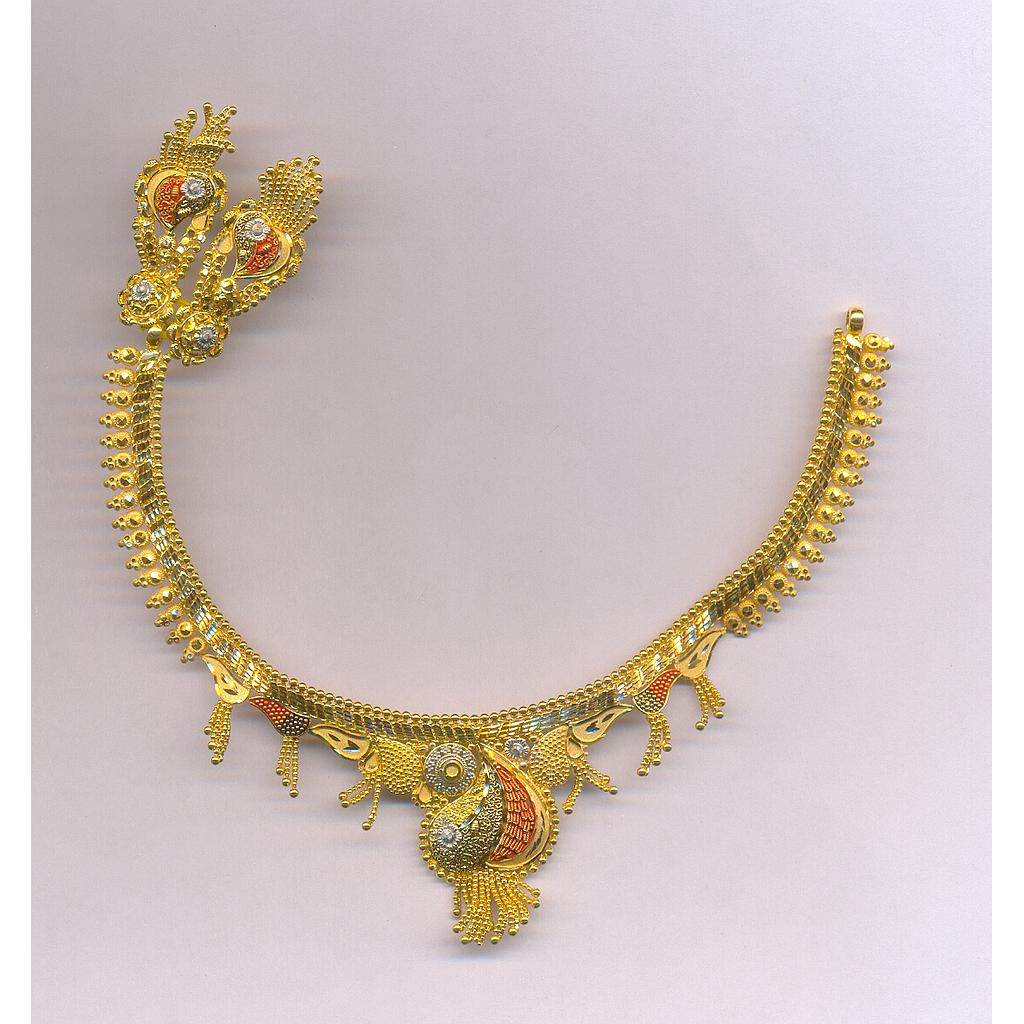 GOLD HALF SET ROUND PLAIN GENERAL