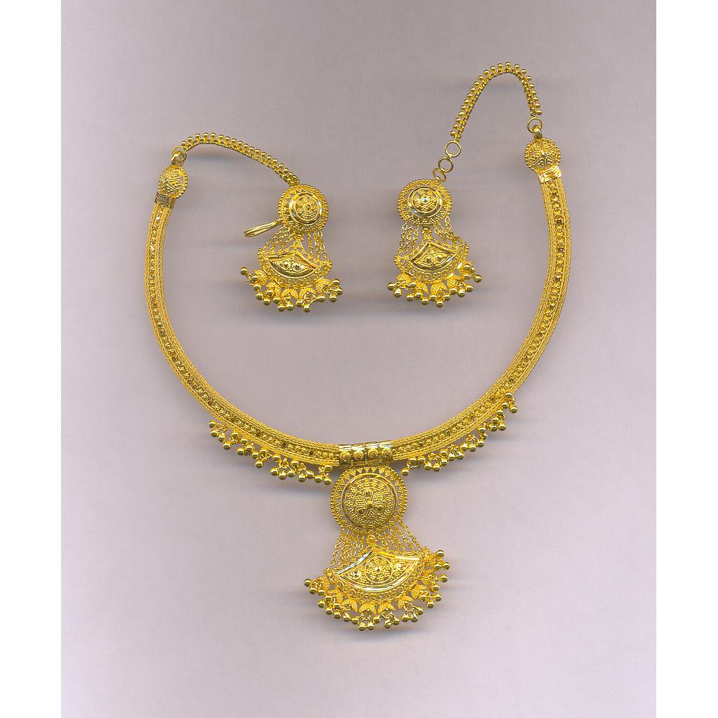 GOLD HALF SET ROUND PLAIN GENERAL