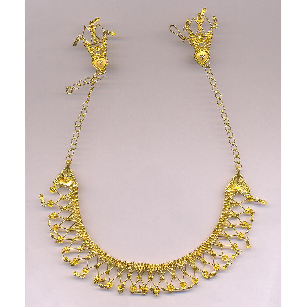 GOLD HALF SET ROUND PLAIN GENERAL