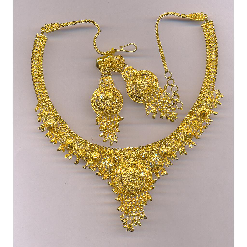 GOLD HALF SET ROUND PLAIN GENERAL