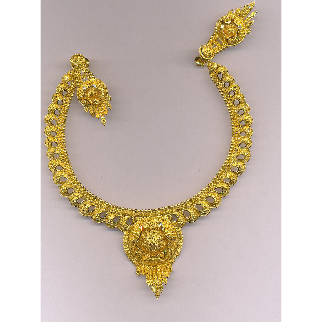 GOLD HALF SET ROUND PLAIN GENERAL