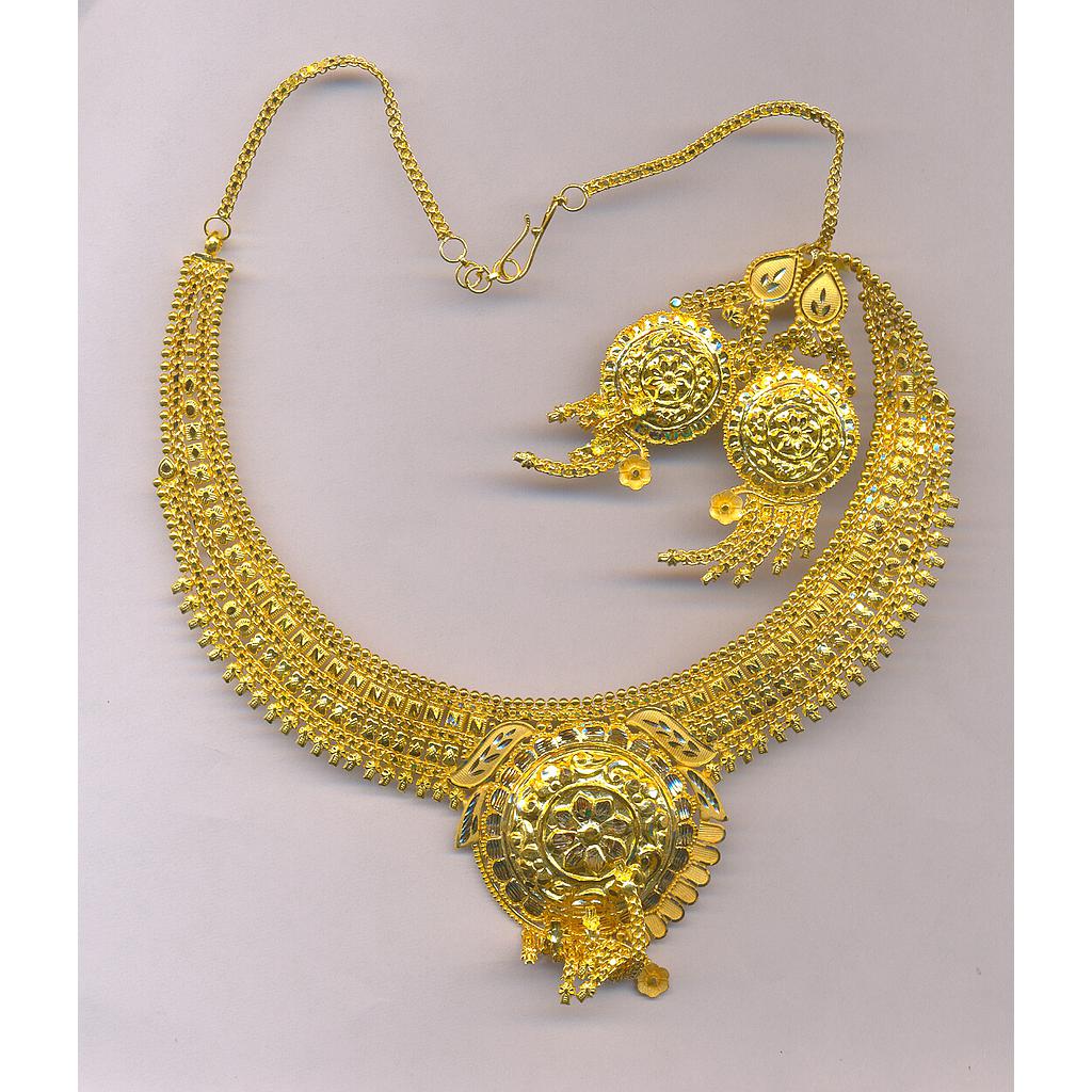 GOLD HALF SET ROUND PLAIN GENERAL
