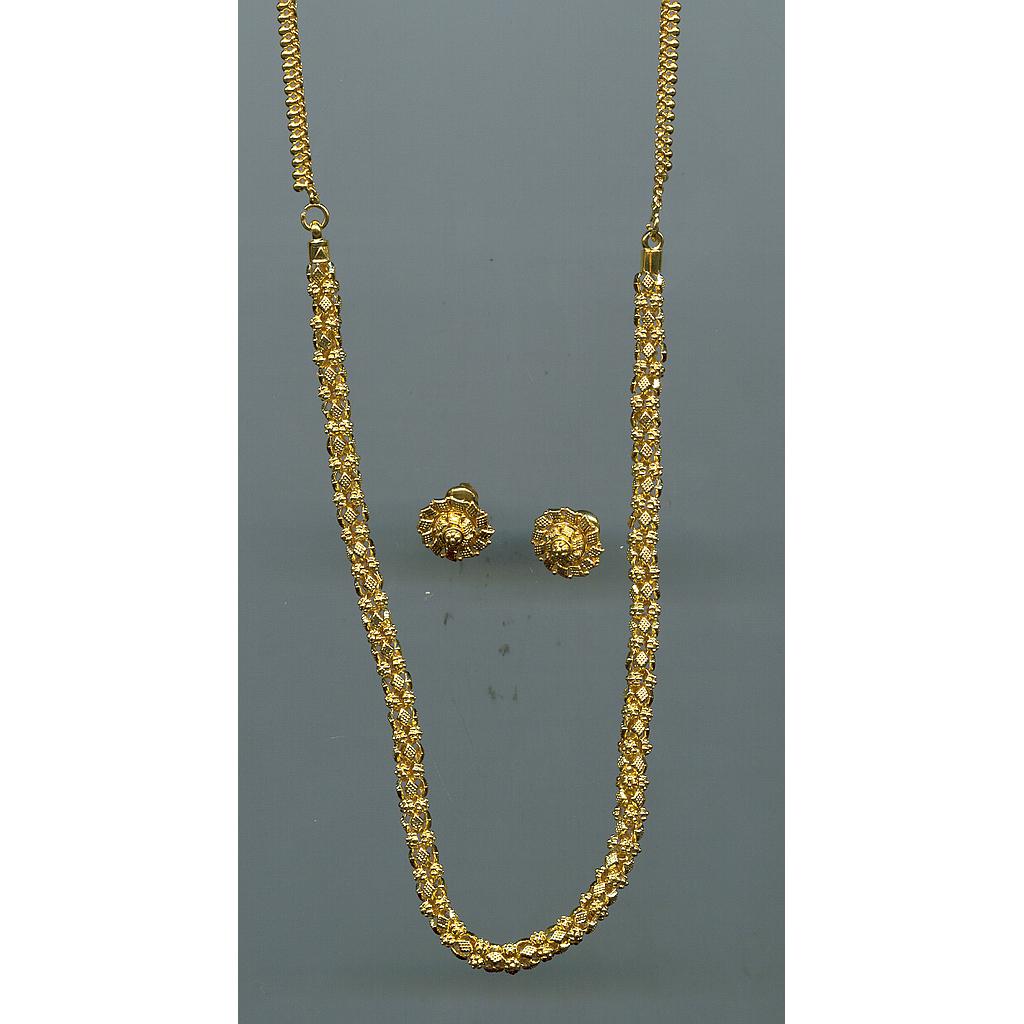GOLD HALF SET ROUND PLAIN GENERAL
