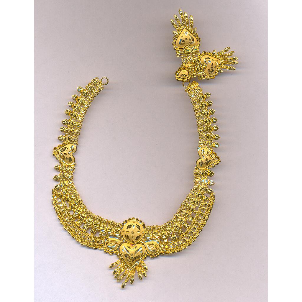 GOLD HALF SET ROUND PLAIN GENERAL