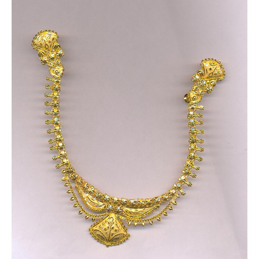 GOLD HALF SET ROUND PLAIN GENERAL