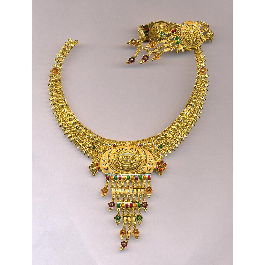 GOLD HALF SET ROUND PLAIN GENERAL