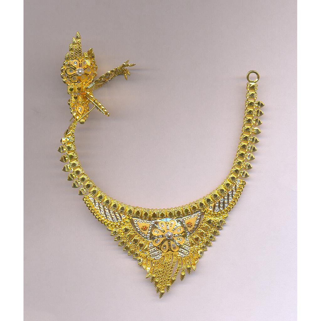 GOLD HALF SET ROUND PLAIN GENERAL