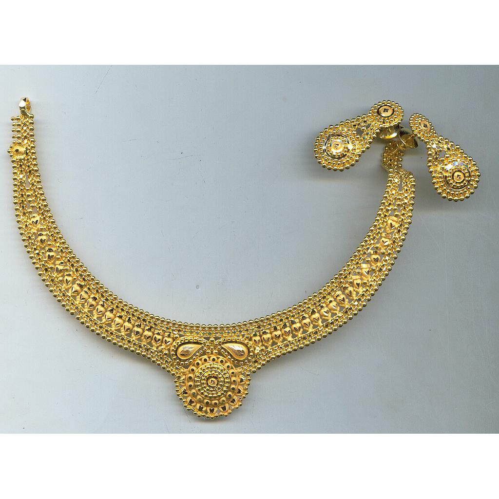 GOLD HALF SET ROUND PLAIN GENERAL