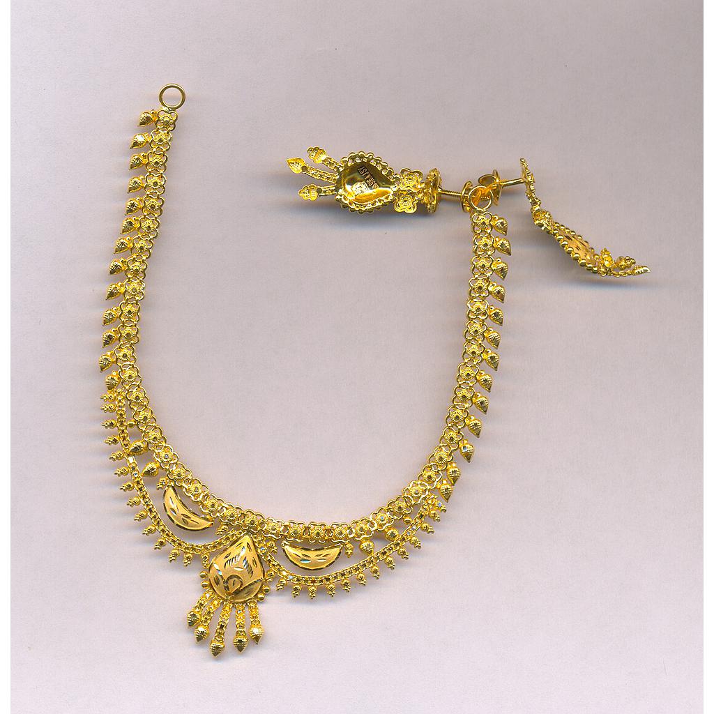 GOLD HALF SET ROUND PLAIN GENERAL