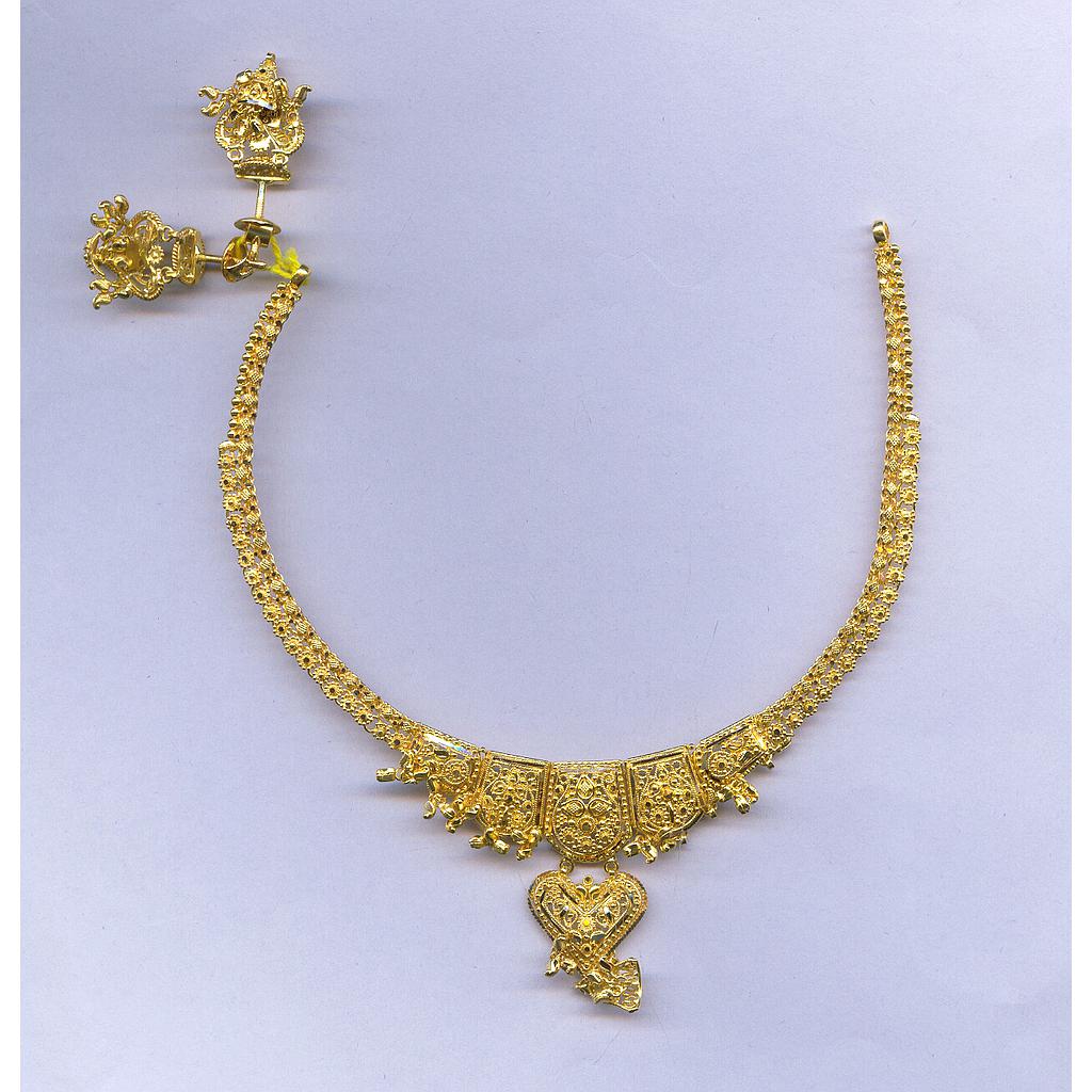 GOLD HALF SET ROUND PLAIN GENERAL