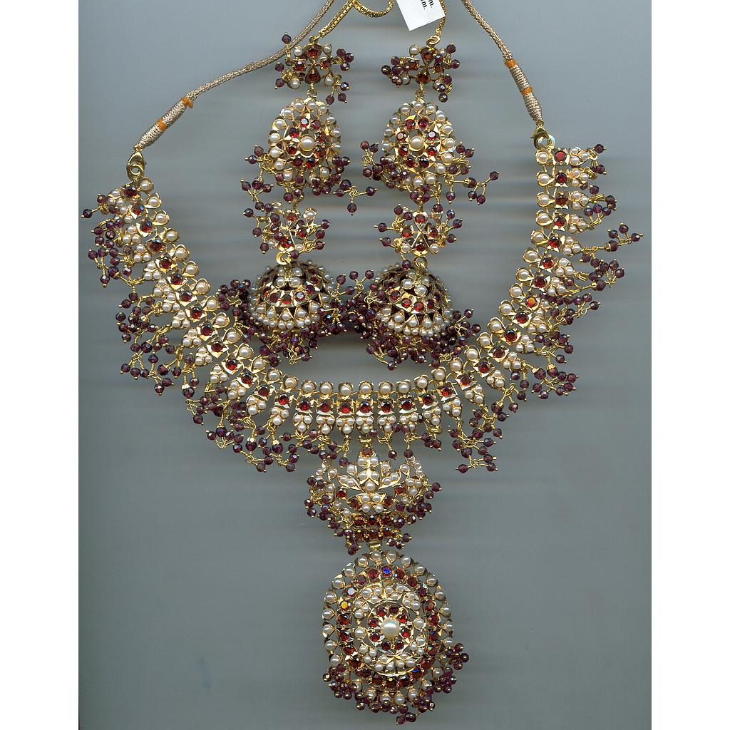GOLD HALF SET ROUND REALSTONE EXCLUSIVE