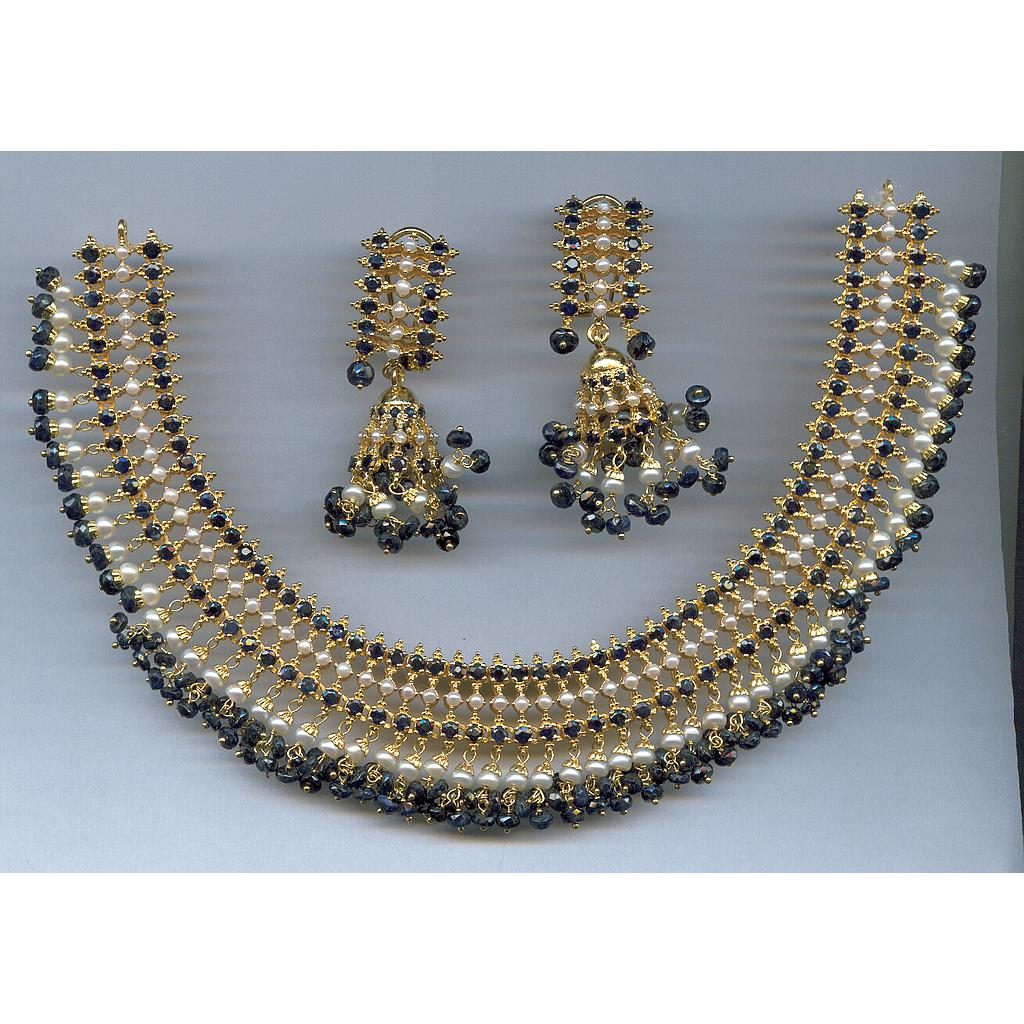 GOLD HALF SET ROUND REALSTONE EXCLUSIVE