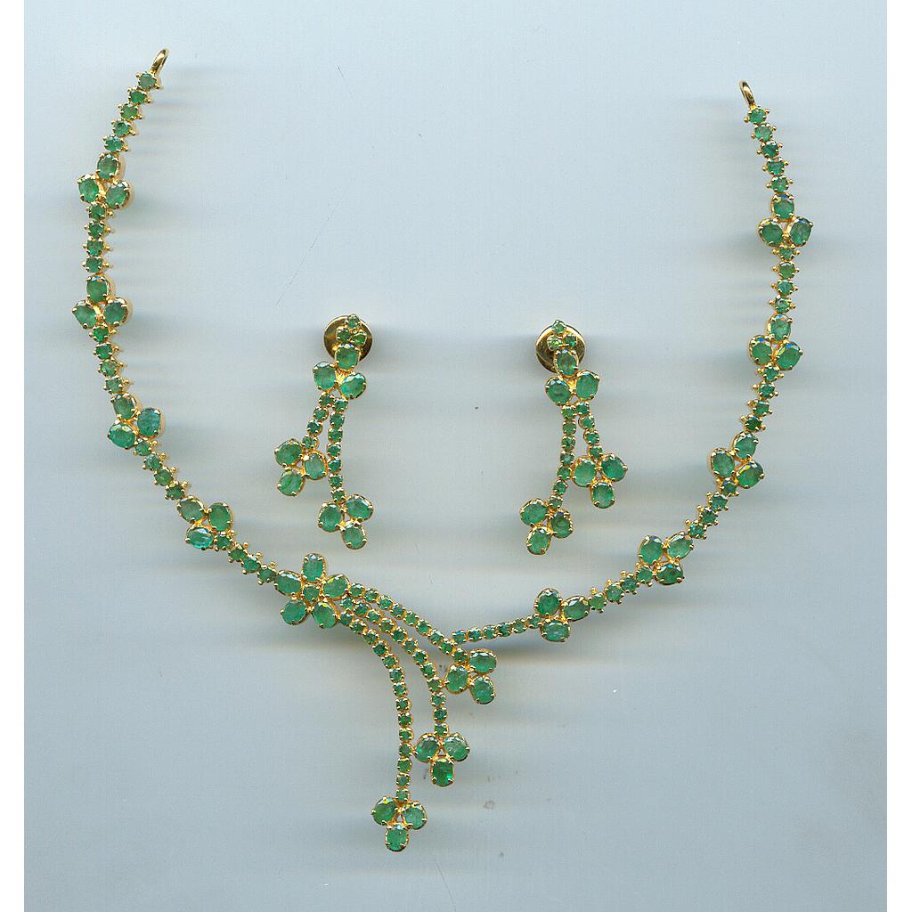 GOLD HALF SET ROUND REALSTONE GENERAL