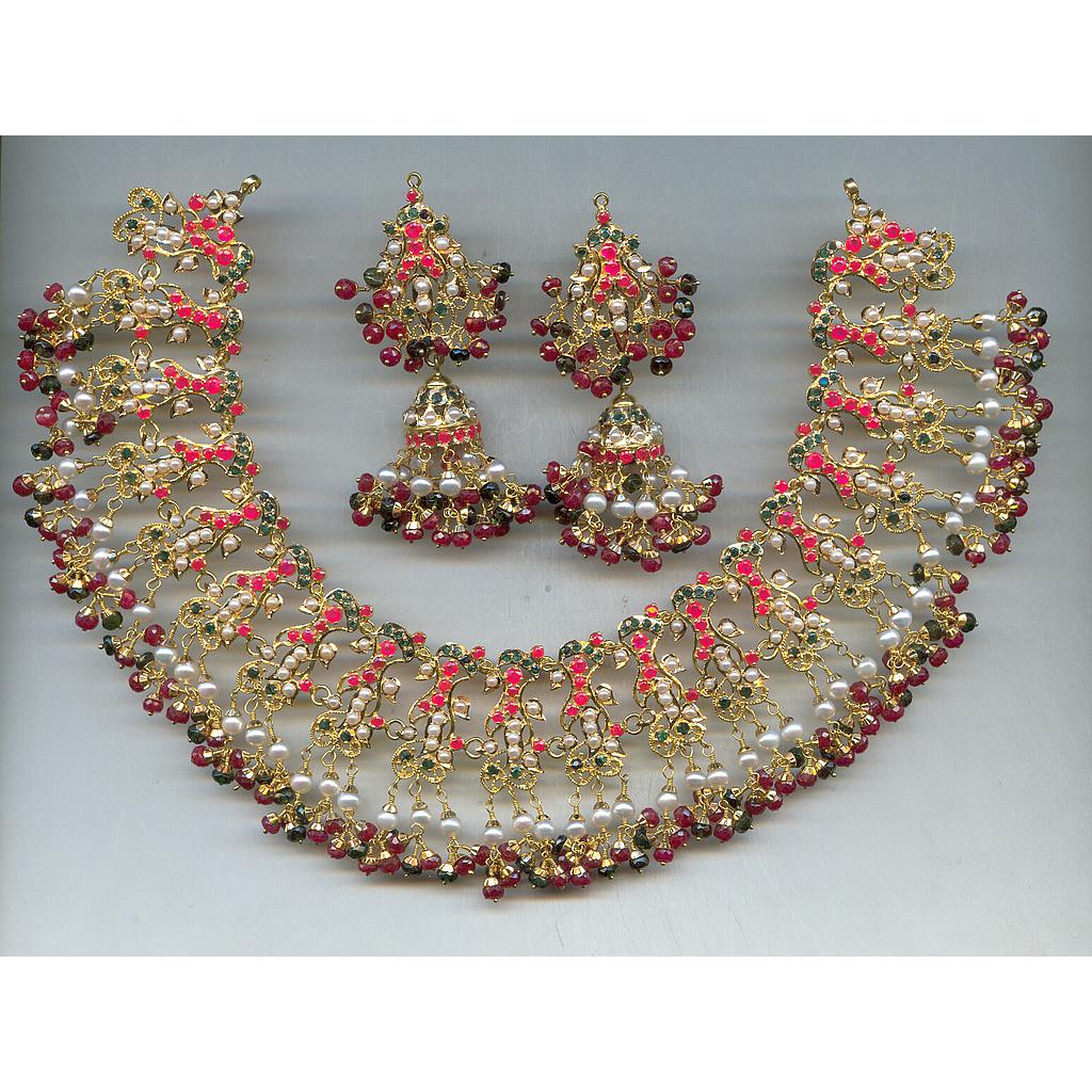 GOLD HALF SET ROUND REALSTONE GENERAL