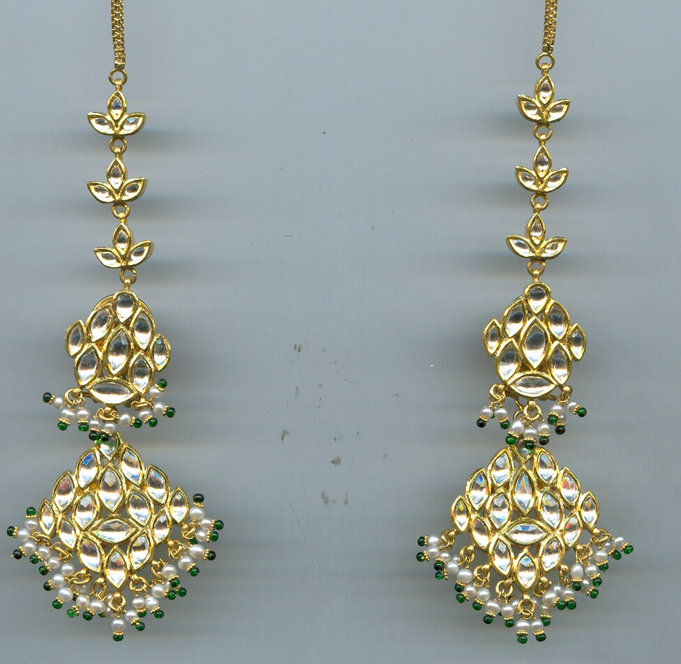 GOLD HANGING KUNDAN