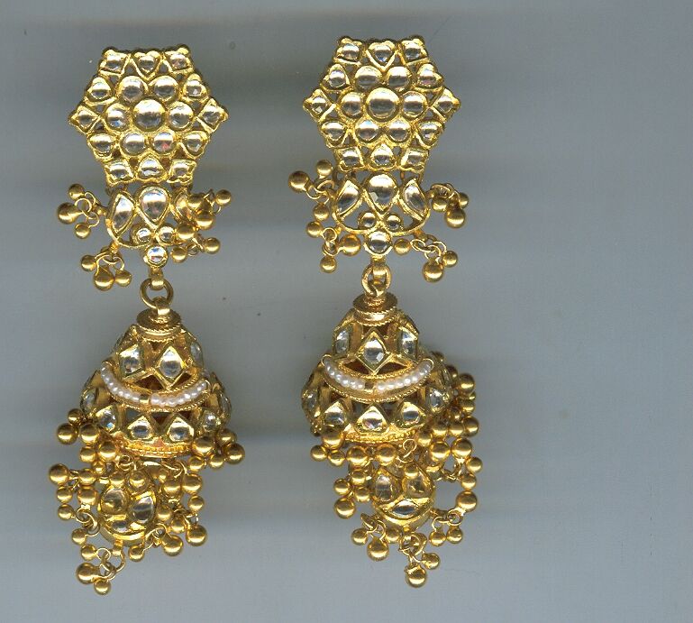 GOLD HANGING KUNDAN GENERAL