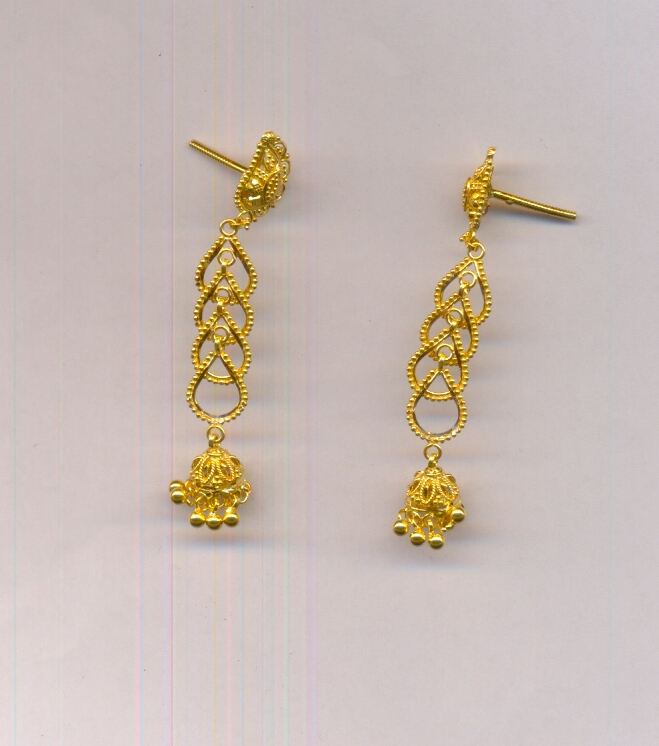 GOLD HANGING PLAIN FANCY