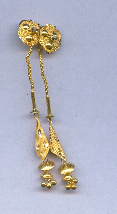 GOLD HANGING PLAIN FANCY
