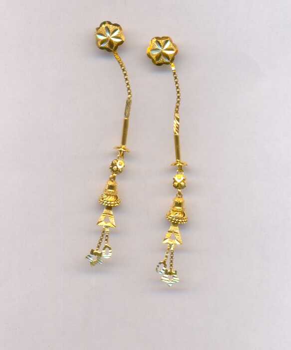 GOLD HANGING PLAIN FANCY