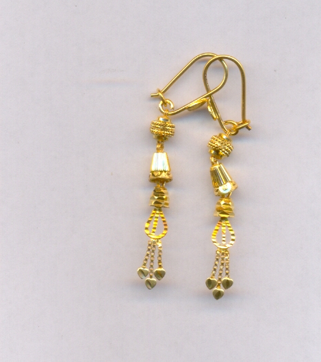 GOLD HANGING PLAIN FANCY