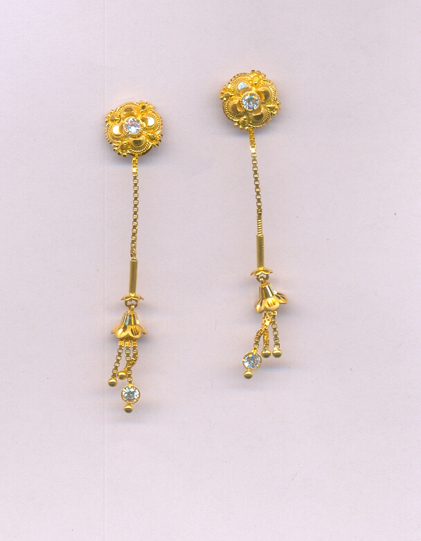 GOLD HANGING PLAIN FANCY