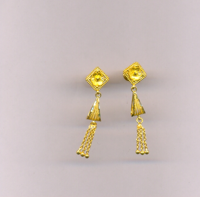 GOLD HANGING PLAIN FANCY