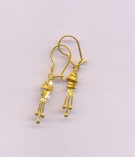 GOLD HANGING PLAIN FANCY